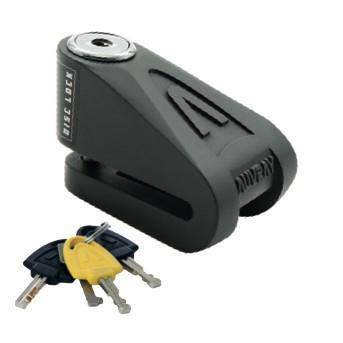 Zapięcie Motocyklowe AUVRAY DK06 – Czarna Matowa, 6 mm – Blokada Na Tarcze