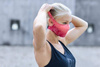 Maska ochronna BUFF Filter Mask Keren Flash Pink