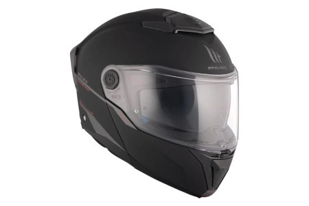 Kask motocyklowy MT ATOM 2 SV SOLID MATT BLACK czarny mat