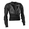 Dziecięca koszulka bluza z ochraniaczami zbroja buzer cross offroad mtb FOX Titan Sport czarny Junior