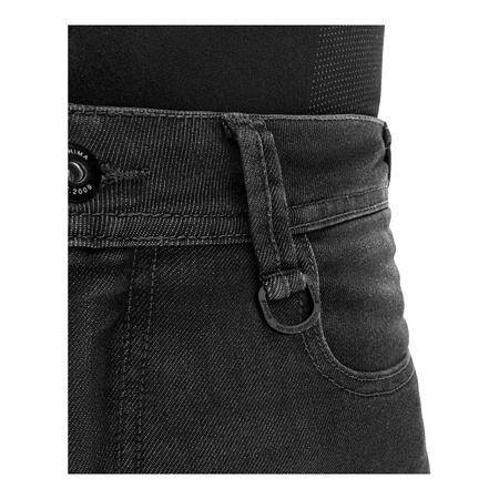 Spodnie jeans SHIMA RIDGE BLACK czarny