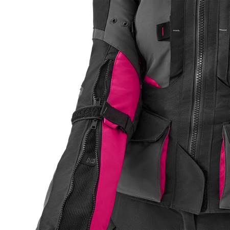 Damska kurtka motocyklowa tekstylna Shima HERO 2.0 różowy