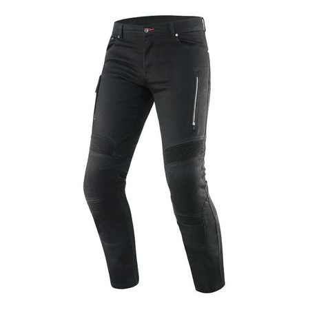 Jeansy motocyklowe Rebelhorn VANDAL TWILL czarny