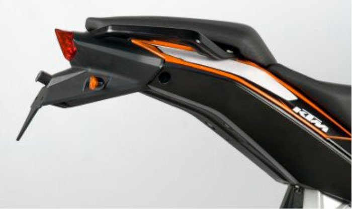 Mocowanie tablicy rejestracyjnej R&G do KTM 390 Duke (16)