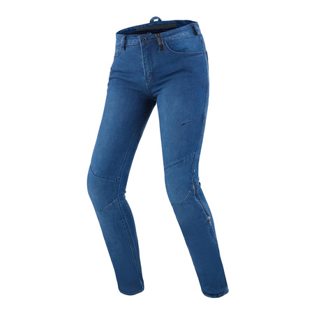Damskie jeansy motocyklowe Shima METRO niebieski