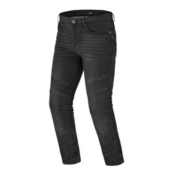 Spodnie jeansowe motocyklowe VORG RAMP BLACK czarny