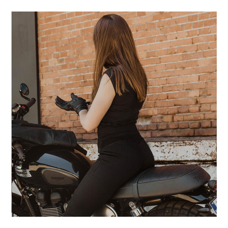 Damskie leginsy motocyklowe OZONE CHICA BLACK