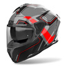 Kask motocyklowy AIROH SPARK 2 DART RED GLOSS czerwony szary czarny
