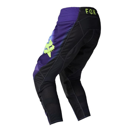 Spodnie motocyklowe FOX 180 INTERFERE BLACK/BLUE czarny niebieski