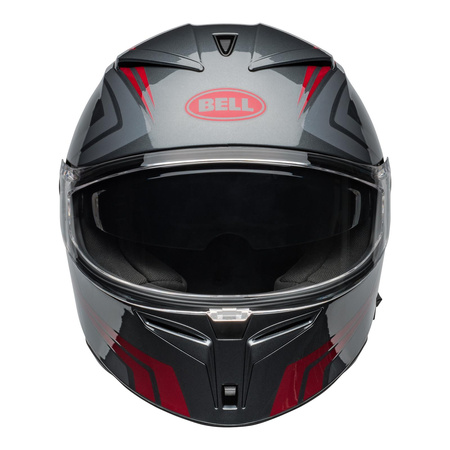 Kask motocyklowy BELL Lithium Jetstream czarny/czerwony