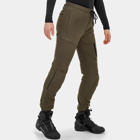Spodnie jeans damskie SHIMA JOGGSY LADY KHAKI zielony