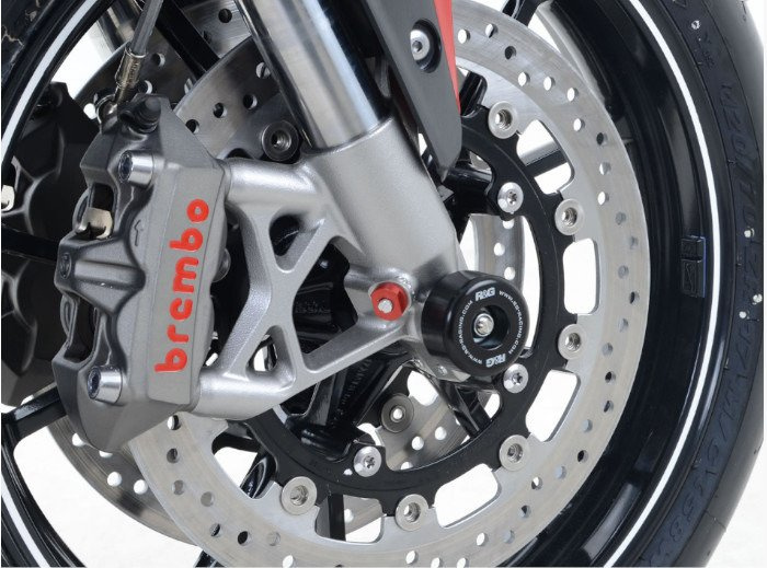 Slidery przedniego zawieszenia R&G do Triumph Speed Triple 11