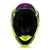 Kask cross offroad motocyklowy FOX V1 Flora Helmet żółty