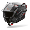 Kask motocyklowy AIROH MATHISSE II MAGNET MATT czerwony szary czarny