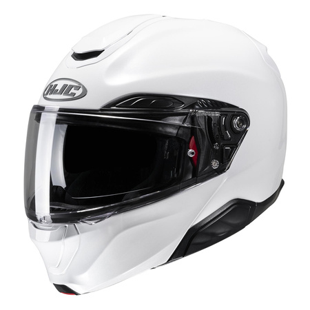Kask motocyklowy szczękowy HJC RPHA 91 perłowy biały