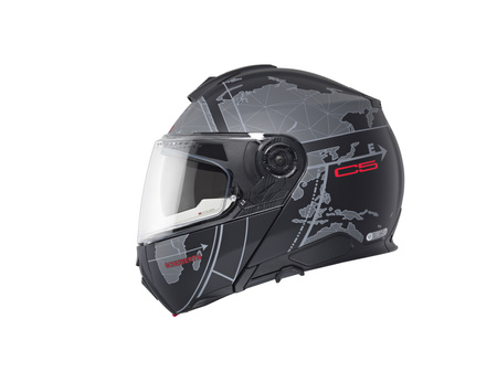 Kask motocyklowy SCHUBERTH C5 ECE GLOBE BLACK czarny