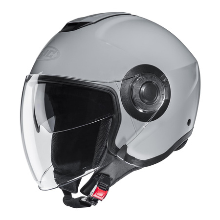 Kask motocyklowy otwarty HJC I40N szary