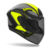 Kask motocyklowy AIROH CONNOR DUNK YELLOW MATT szary żółty fluo