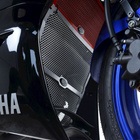 OSŁONA KOLEKTORÓW WYDECHOWYCH RG RACING YAMAHA YZF-R25 19-/R3 19- RED