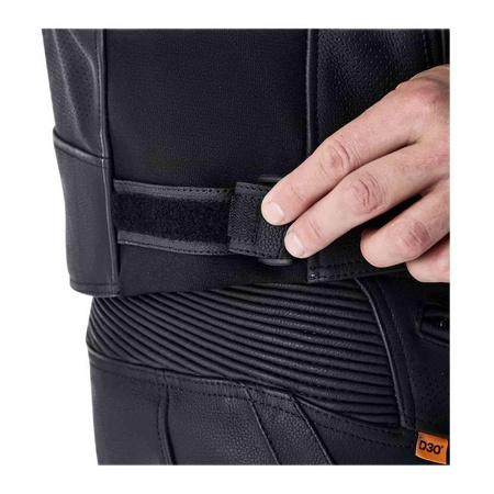 Kurtka motocyklowa skórzana RST TRACTECH EVO D3O BLACK/WHITE czarny biały