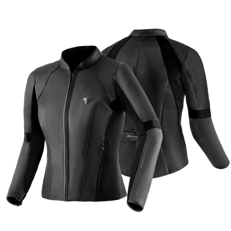 Damska kurtka motocyklowa skórzana Shima MONACO 2.0 czarny