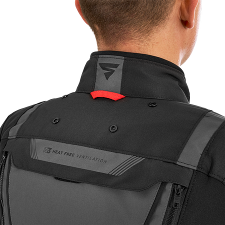 Kurtka motocyklowa tekstylna Shima HERO 2.0 czerwony