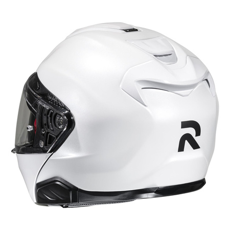 Kask motocyklowy szczękowy HJC RPHA 91 perłowy biały