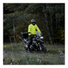 Kurtka przeciwdeszczowa odblaskowa motocyklowa Rebelhorn OCEAN żółty fluo unisex