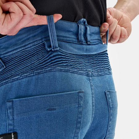 Spodnie jeans SHIMA ZENITH BLUE niebieski