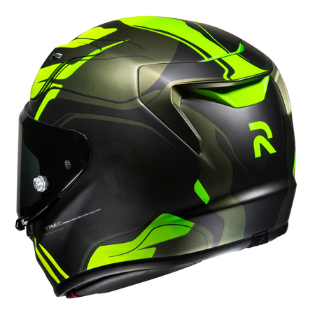 Kask motocyklowy integralny HJC RPHA 12 Lawin żółty/czarny