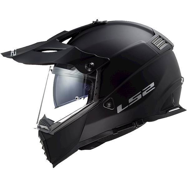 Kask off-road LS2 MX436 Pioneer Evo Matt - czarny matowy