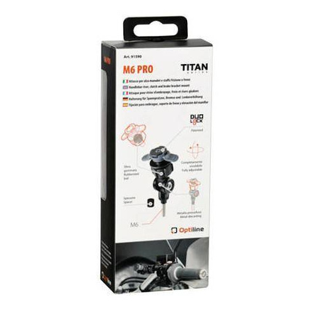 LAMPA OPTI TITAN M6 PRO – uchwyt do motocykla
