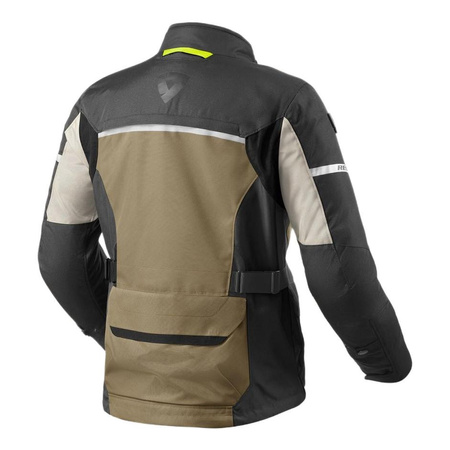 Kurtka motocyklowa tekstylna REVIT OUTBACK 4 H2O GREEN/ANTHRACITE zielony szary