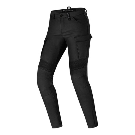 Damskie jeansy motocyklowe Shima GIRO 2.0 czarny