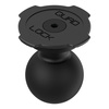 Adapter QUAD LOCK z 1" kulką standard Ram Mount czarny