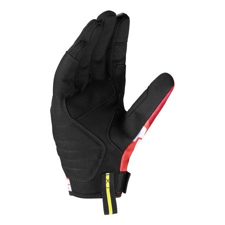 Rękawice motocyklowe SPIDI FLASH-KP BLACK/RED czarny czerwony biały