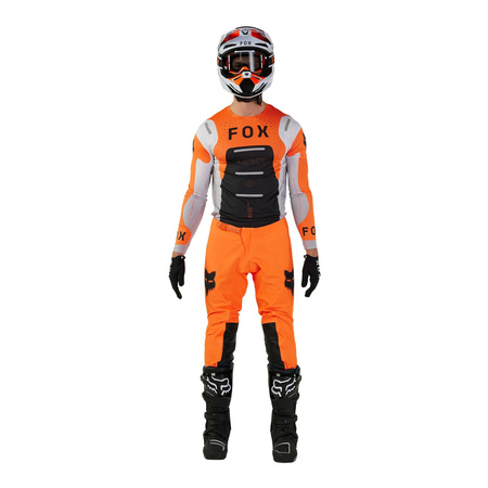 Bluza koszulka motocyklowa rowerowa cross offroad mtb FOX 180 Nitro Fluo pomarańczowy