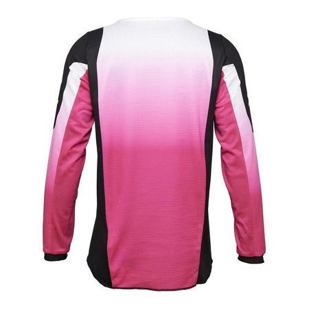 Bluza motocyklowa dziecięca FOX Junior Girls 180 Lean Black Pink
