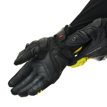 Rękawice motocyklowe SHIMA XRS-3 YELLOW FLUO żółty fluo