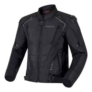Kurtka motocyklowa tekstylna miejska OZONE PULSE czarna