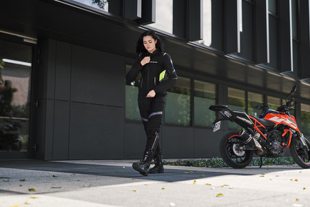 Damskie buty motocyklowe turystyczne Shima STRATO czarny