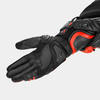 Rękawice motocyklowe SHIMA RS-3 RED FLUO czarny czerwony fluo