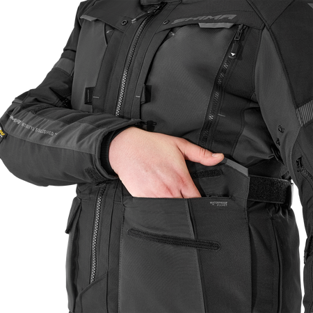 Kurtka motocyklowa tekstylna miejska Shima HERO 2.0 czarny