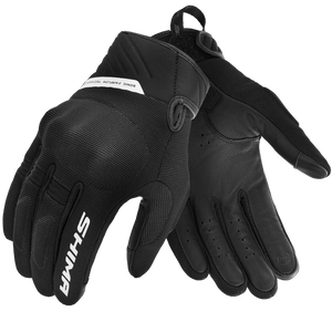 Rękawice motocyklowe SHIMA SONIC BLACK/WHITE czarny biały