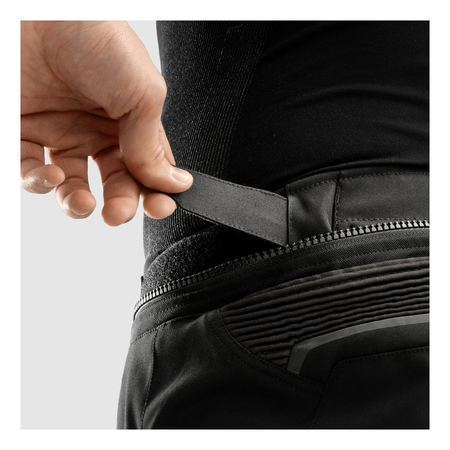 Spodnie motocyklowe REBELHORN BORG II LONG BLACK czarny