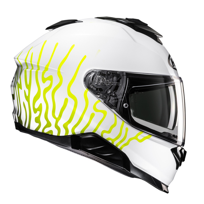 Kask motocyklowy HJC I71 Celos biały/czarny