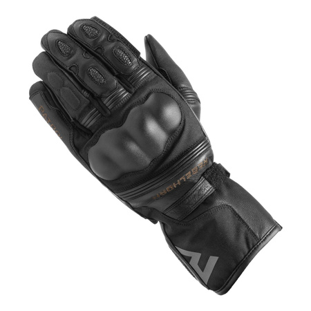 Damskie rękawice motocyklowe miejskie/turystyczne Rebelhorn PATROL WP czarny