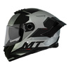 Kask motocyklowy MT THUNDER 4 SV EXEO GLOSS PEARL TITANIUM czarny szary