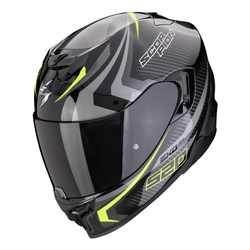 Kask motocyklowy SCORPION EXO-520 EVO AIR TERRA BLACK/SILVER/NEON YELLOW czarny srebrny żółty fluo