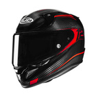 Kask motocyklowy integralny HJC RPHA 12 Carbon Keres czarny/czerwony